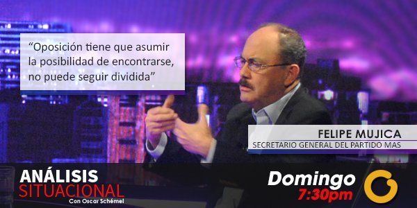“El peor error de la historia de la oposición ha sido abstenerse de ir a elecciones parlamentarias en 2005” <a href="/felipemujicah/">felipemujicahdez</a>  <a href="/globovision/">Globovisión</a>