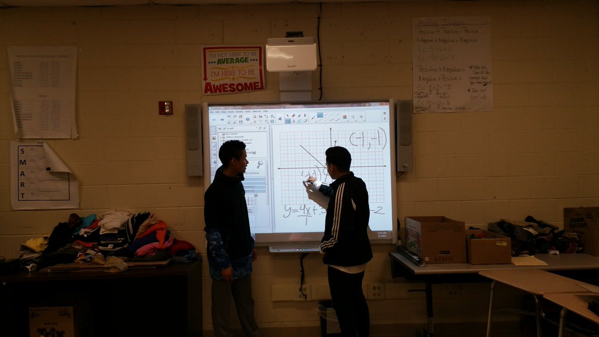 maria_nerney's tweet photo. Students sharing their math knowledge!  @BasecampNe @DelSestoMiddle https://t.co/aHl9W9x7eL