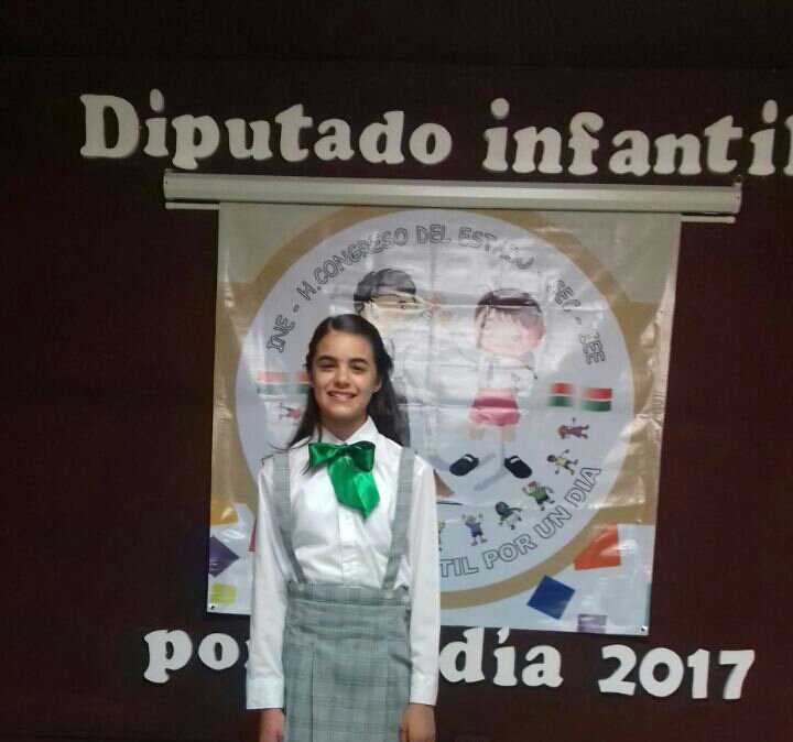 Dara Paula Espinoza Valenzuela. DIPUTADA INFALTIL 2017POR EL VI DISTRITO en el Congreso del Estado <a href="/Ayto_Magdalena/">Ayto. Magdalena</a>