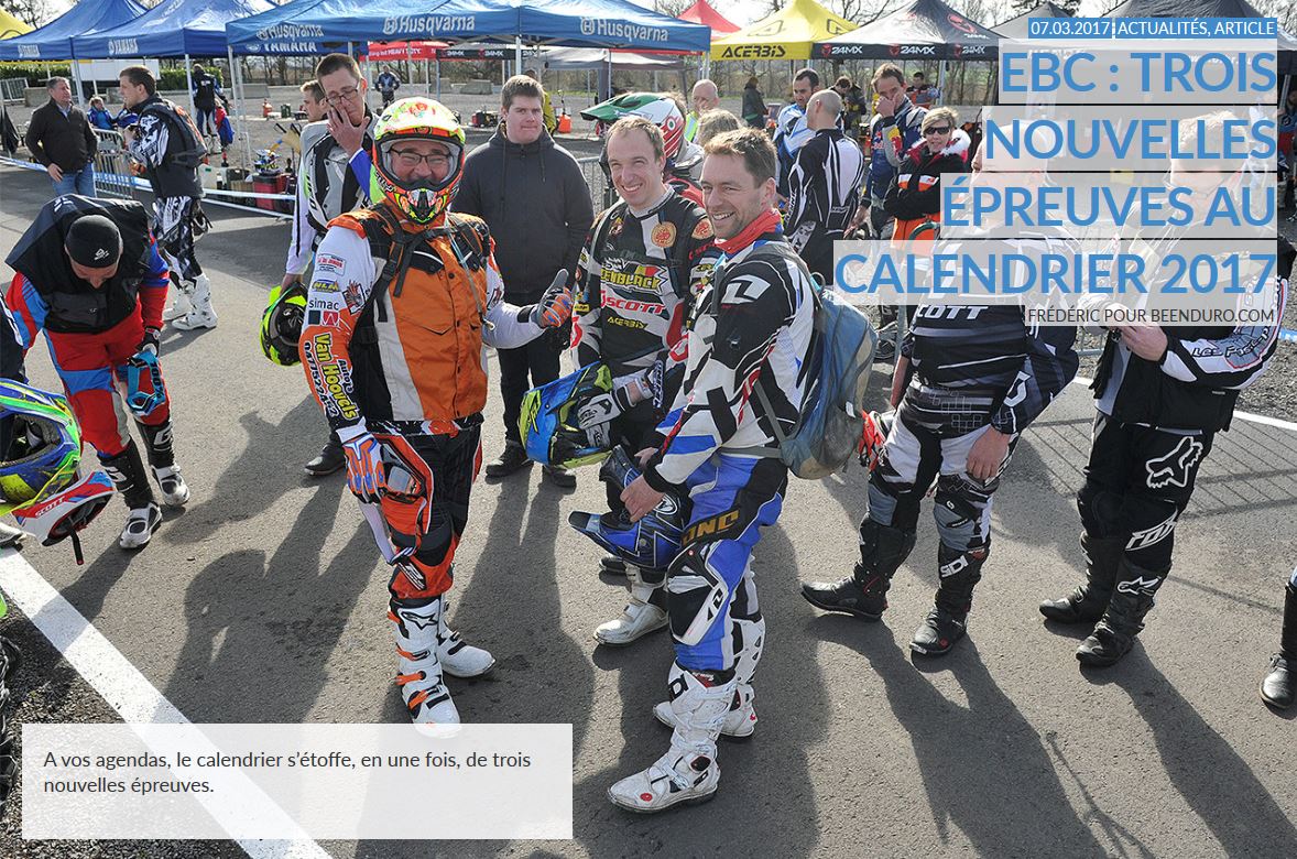 beENDURO's tweet photo. EBC (Enduro Belgian Championship), 3 nouvelles épreuves dont un EnduroCross ! >> https://t.co/WSVAv0otPZ https://t.co/j38LWyfsYh