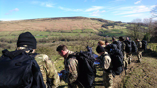 KesahTrowell's tweet photo. Our @DixonsCarphone Ultimate Workforce recruits find their way back to base in The Peaks &amp; fame in @pcr_online ... https://t.co/EntrAAAfhD