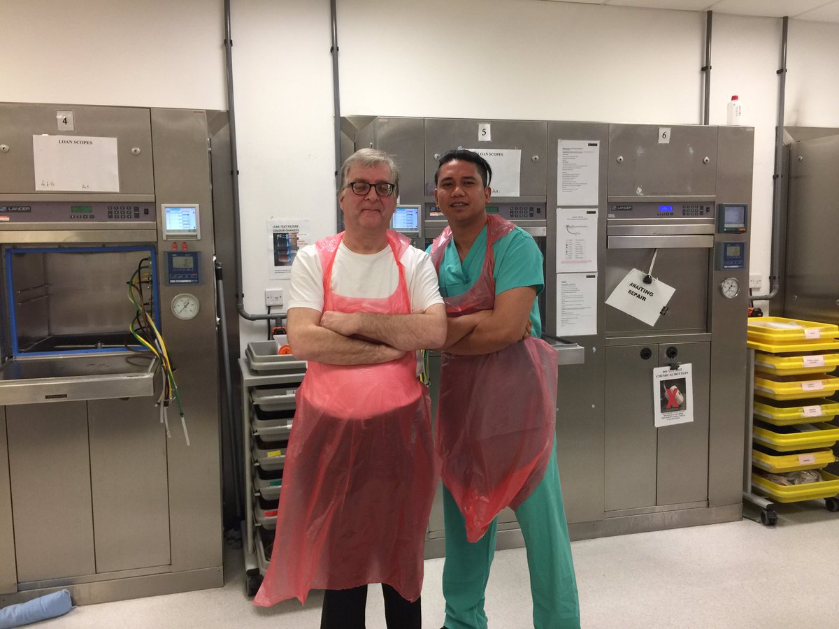carolinemoore62's tweet photo. Fantastic time with Dennis &amp; Anthony in endoscopy decontamination unit today! So technical &amp; these guys deliver with passion!#unsungheros https://t.co/x2KomZZreP