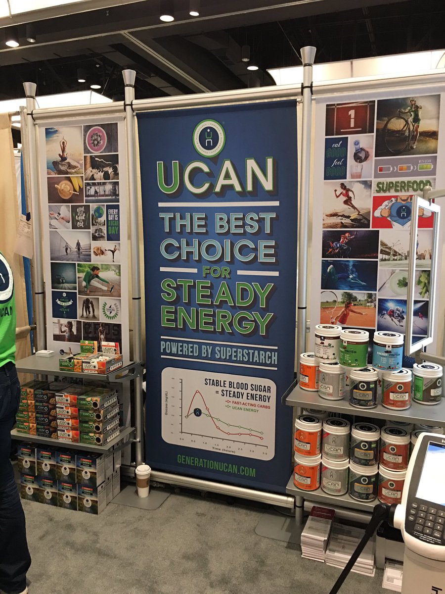 Karin_Hosenfeld's tweet photo. If u r one of 70K+ attendees @expowest stop by @GenUCAN booth in Marriott (M414) 4 samples of new UCAN Energy+Protein #anaheim #ucanbefit https://t.co/ZEOPr4gX1A