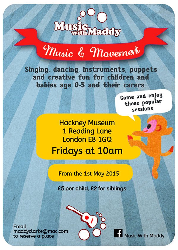 The farm animals are coming to play at #music <a href="/HackneyMuseum/">Hackney Museum</a> Fri 10am #music &amp; #fun for your #kids <a href="/HoopLondon/">Hoop London</a> <a href="/DropInclass/">DropIn</a> <a href="/iloveclapton/">Clapton</a>