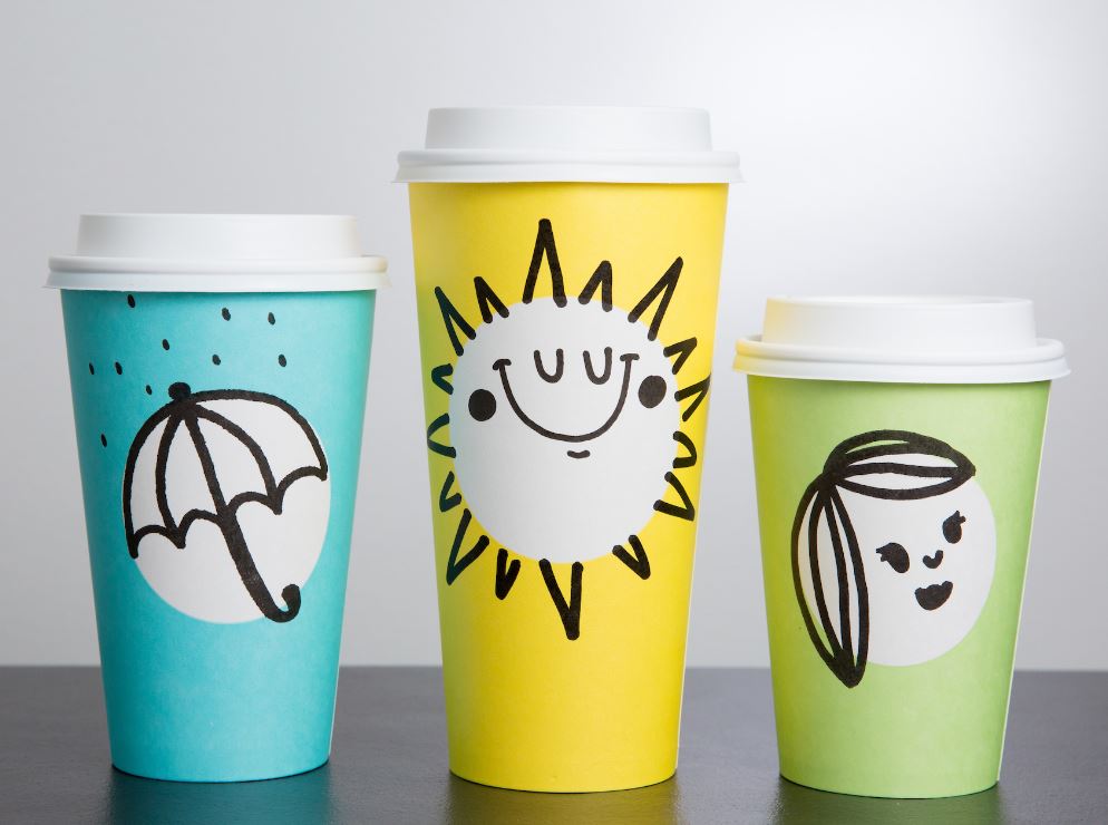Starbucks first-ever spring cups celebrate the arrival of the season sbux.co/2naKeTL #SpringCups