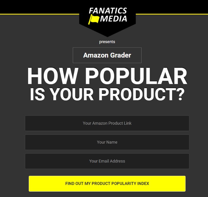 markfidelman's tweet photo. How good is your Amazon product listing? Find out in 5 seconds for free https://t.co/bcHhYysDJs #ecommerce https://t.co/kGQOacczCo
