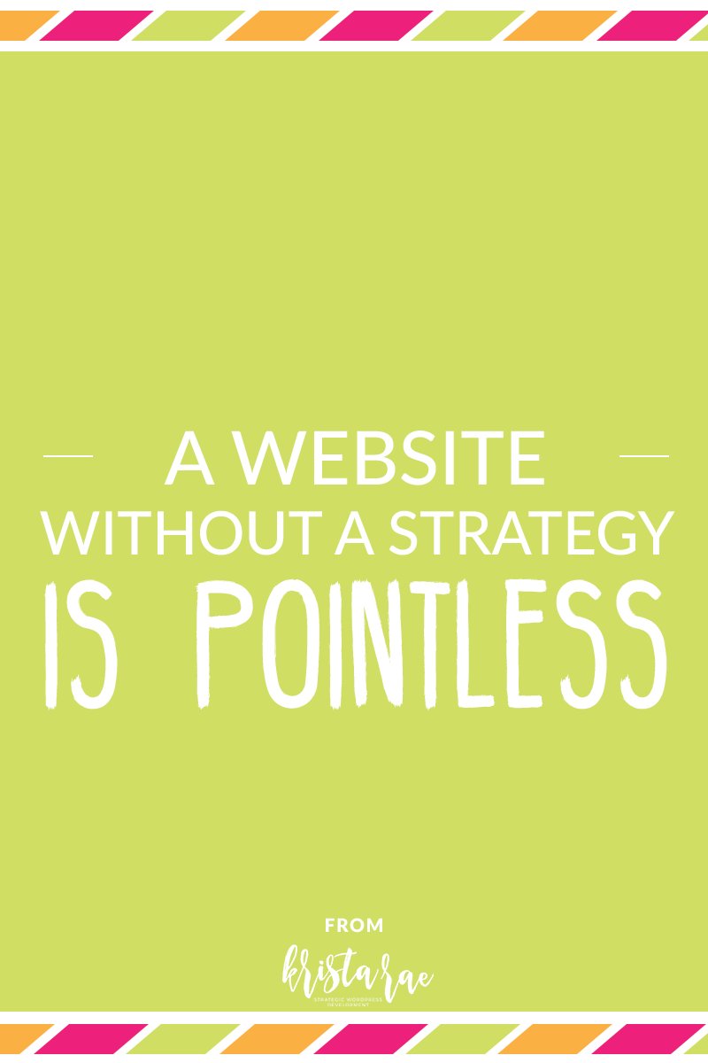 Wensite strategy tips from <a href="/HeyKristaRae/">Krista Rae</a> buff.ly/2ngUngZ