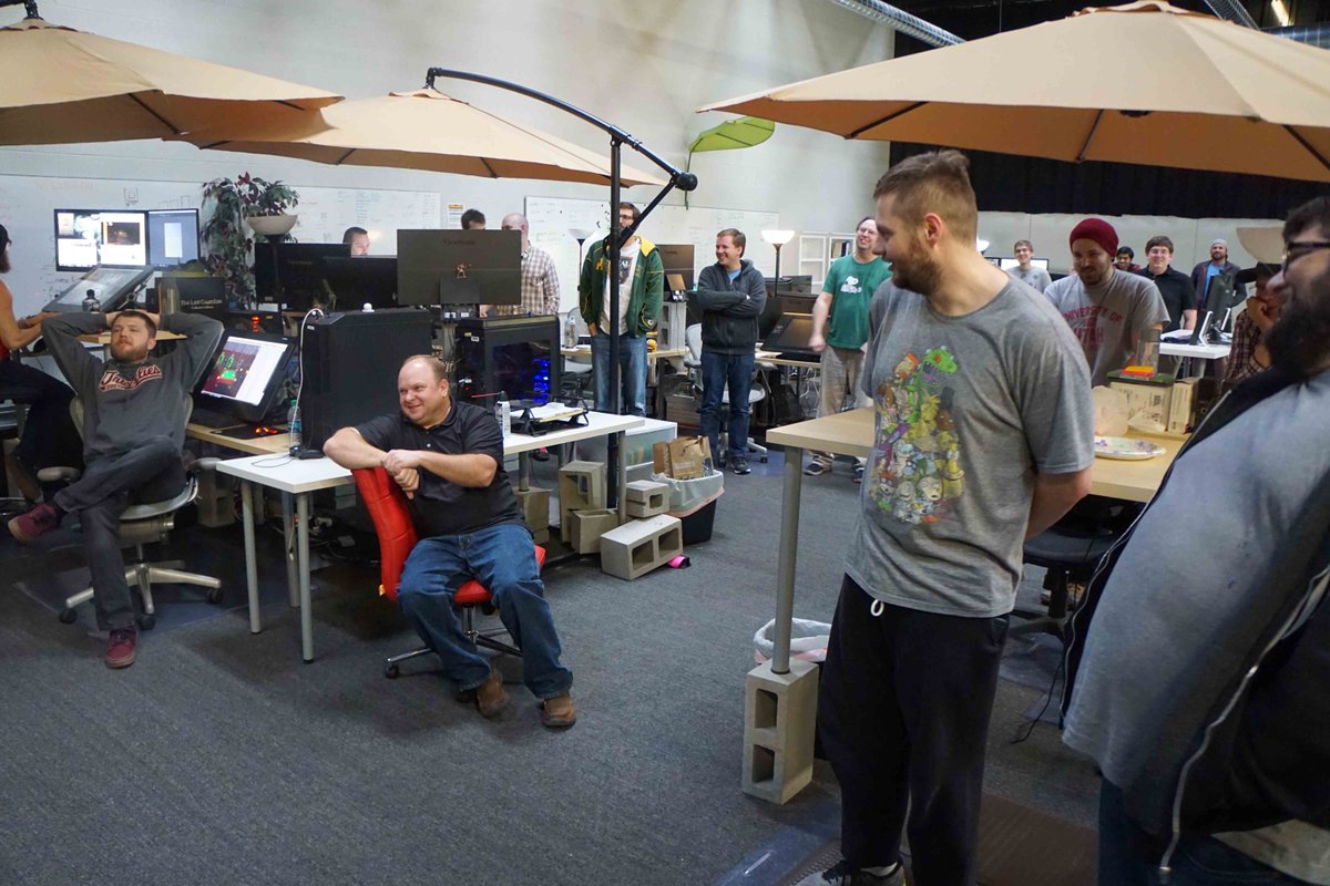 reactgames's tweet image. We celebrated March birthdays and employees of the month. But the real highlight was the ice cream party! Yay, sweets!