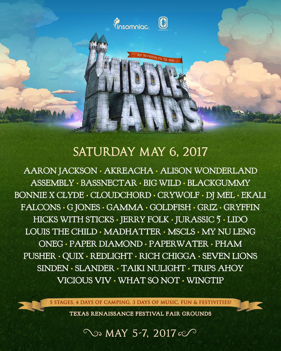 Release the beasts! 🐉🔥 Take hold and prepareth for the turn up of the century Saturday, May 6!
➙ insom.co/Middlelands