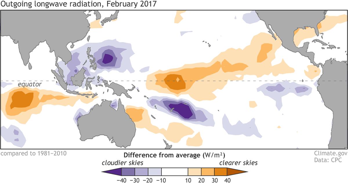 NOAAClimate's tweet photo. What's going on with #ENSO? The tropical Pacific has shifted into neutral. Check out our latest ENSO Blog for more: https://t.co/3HFF6cKDbO https://t.co/KqIcN4qUuq