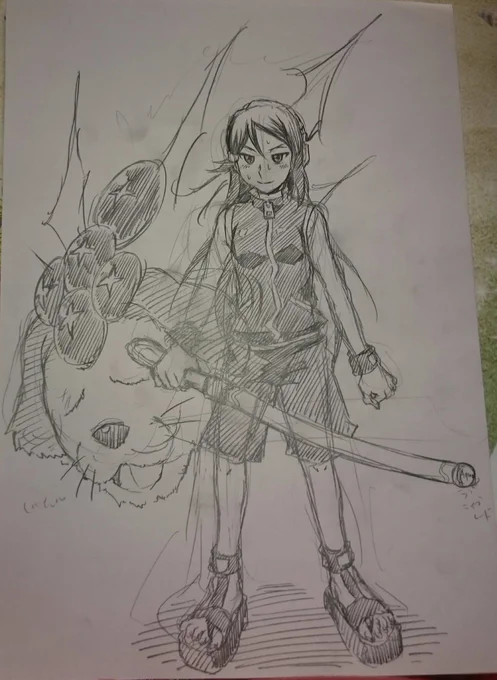 しいたけの生き霊を持ち霊にシャーマンファイトに参戦する桜内梨子。
#ラブライブサンシャイン 
#シャーマンキング 
#しいりこ
#バトルアクア 