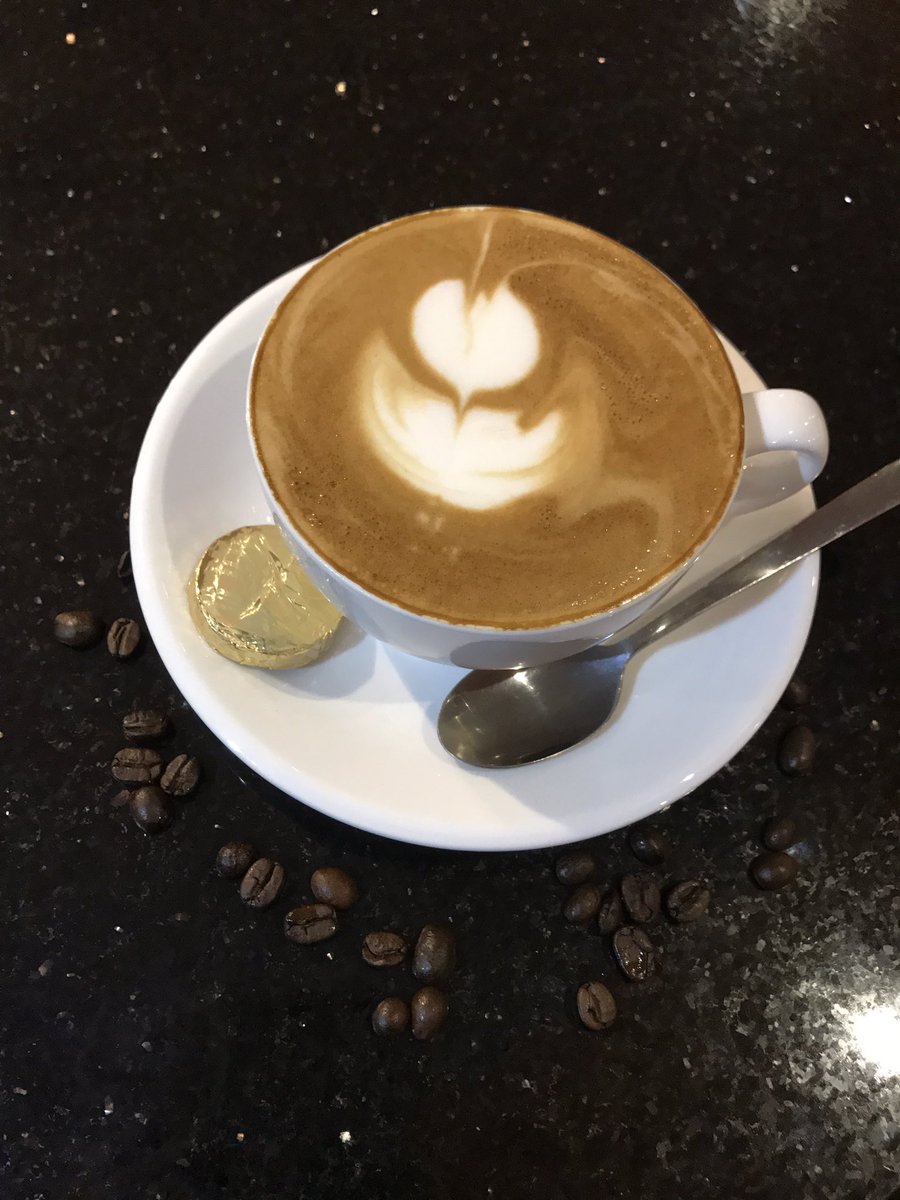 A perfect coffee to end the day! #cambriancoast #coffee #loungebar #tasty