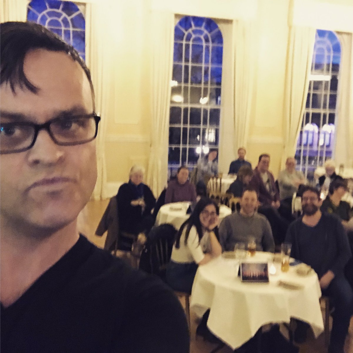 #YorkSoup selfie with Greg McGee. Let's rock.