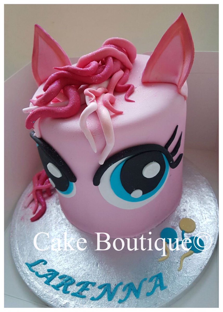 CakeBoutiqueMcr's tweet photo. My Little Pony cake #mylittlepony #pinkiepie  #birthday #cake https://t.co/nj1wAkRLoe