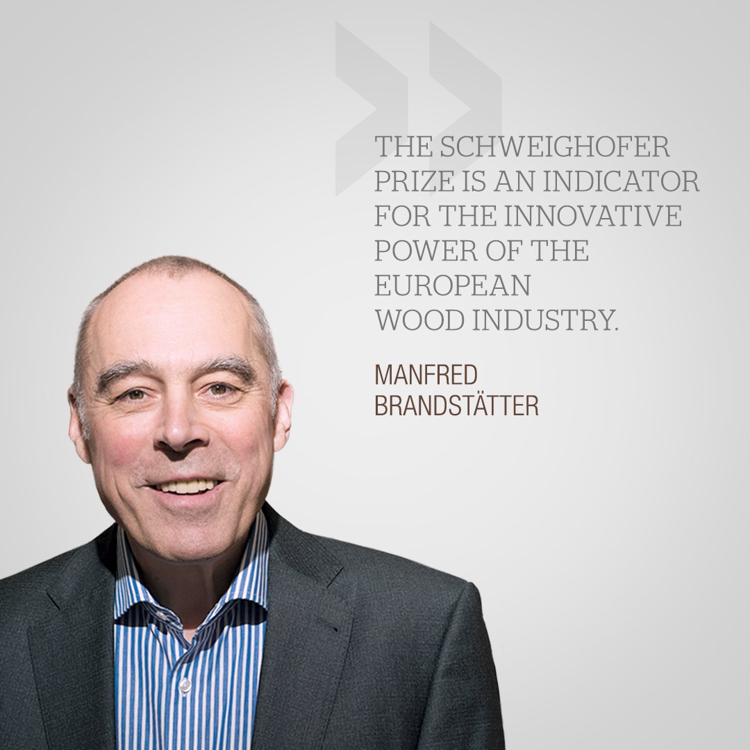 SH_Prize's tweet photo. Manfred Brandstätter, Managing Director of "Holzforschung Austria", is part of this year's Schweighofer Prize jury! https://t.co/JyClo3sznt