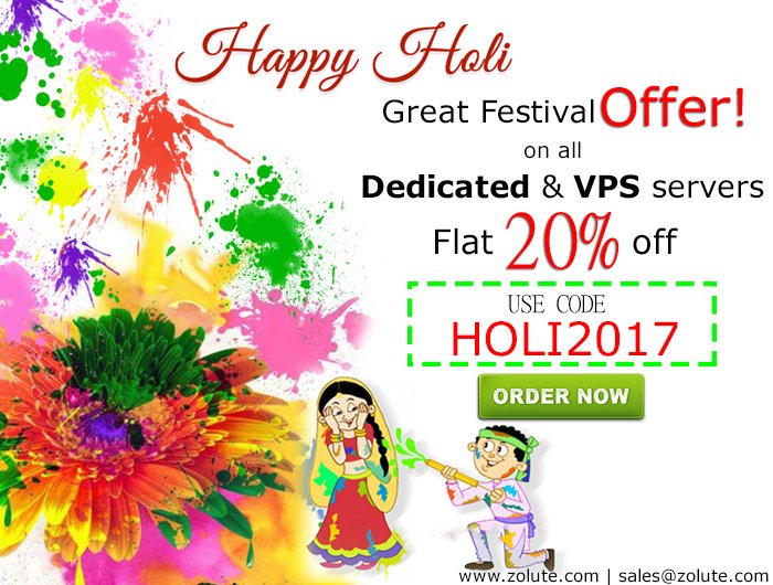 ZoluteSupport's tweet photo. Flat 20% off on all #servers . #HoliWithZolute
https://t.co/LCUUui9PTc https://t.co/o96JfCTcAs