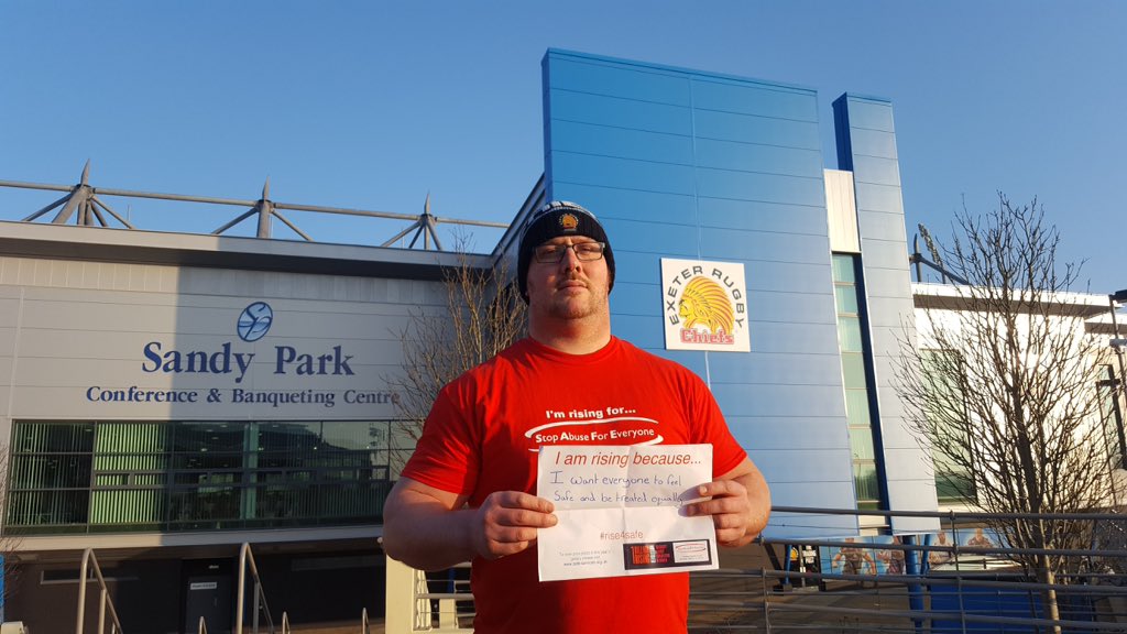 <a href="/ExeterRising/">1BillionRisingExeter</a> #onebillionrising #rising4safe <a href="/SandyParkExeter/">Sandy Park Exeter</a> <a href="/ExeterChiefs/">Exeter Chiefs</a> <a href="/HITZRugby/">HITZ</a> <a href="/CommunityChiefs/">Community Chiefs</a>