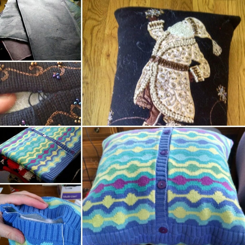 tinkingturtle's tweet image. Unique Sweater Pillows Tutorial tinkingturtle.com/2017/03/unique…