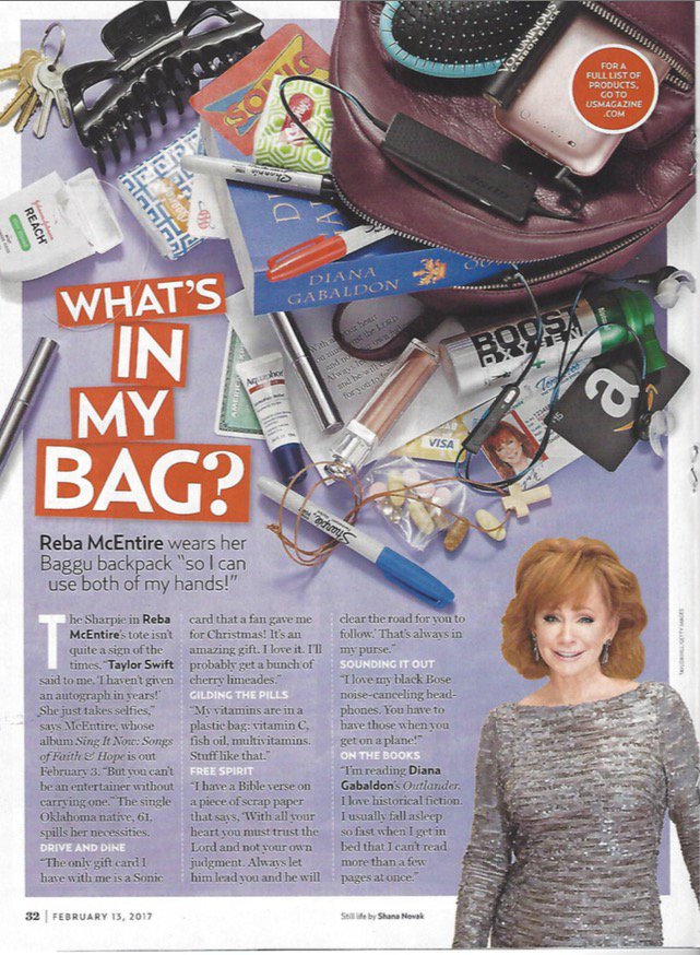 BoostO2's tweet photo. @reba blasts with #BoostOxygen! We found this out from @usweekly 😀 #altitude #jetlag #vocalsupport #mentalrefreshment are good reasons. https://t.co/WAaHztC9SZ