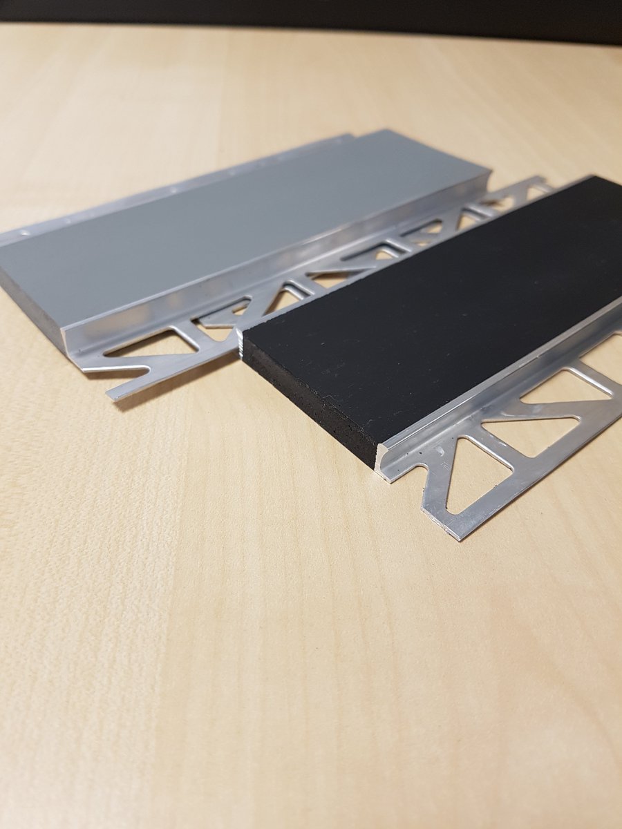 Dural_UK's tweet image. Movement joint samples ready for dispatch. 8mm high &amp;amp; 50mm wide - Black and grey infill colours 🤣😇 #readyfordispatch #thursdaymotivation
