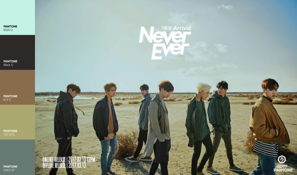 GOT7_PANTONE's tweet photo. #FLIGHTLOGARRIVAL #NeverEver #GOT7 #JB #Mark #Jackson #Jinyoung #Youngjae #Bambam #Yugyeom https://t.co/jTuvHxwVz6