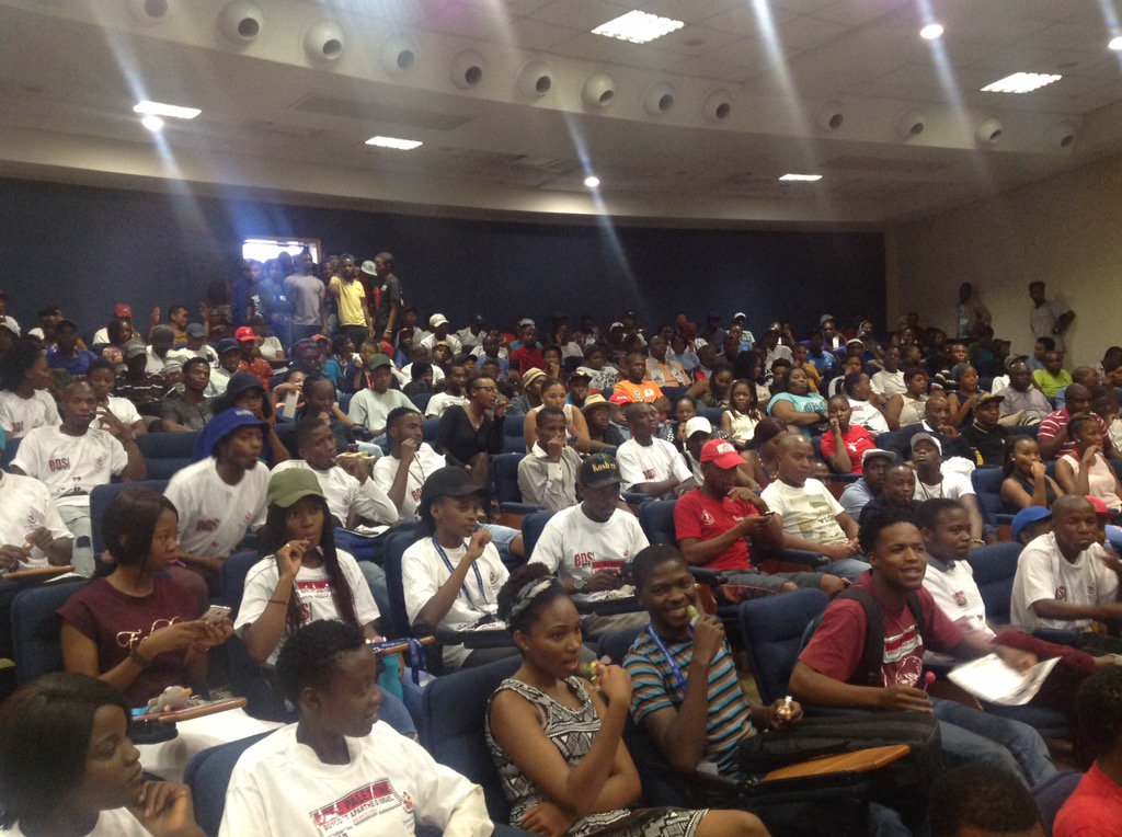 IAW_Africa's tweet photo. The venue is packed to capacity #israeliapartheidweek  @Official_TUT https://t.co/88vtTQiz5E