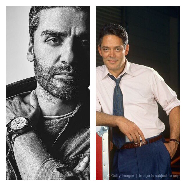 HAPPY BIRTHDAY to Star Wars actor Oscar Isaac and the late Raul Julia.  