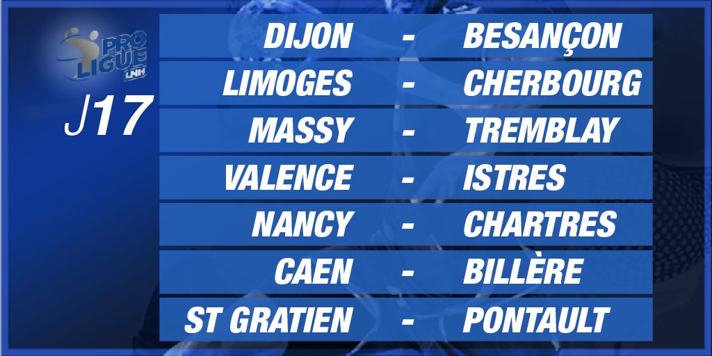 Proligue's tweet photo. 📆 La J17 de Proligue débute ce soir et se terminera demain avec le CHOC francilien @MEHB_officiel - @TremblayHB !
📣 Coup d'envoi dès 20h30 https://t.co/juyuzWegNM
