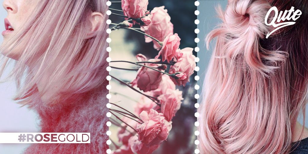 QuteTrends's tweet photo. Rose love is in the air and on our hair! ❤ Inspire and be inspired -> https://t.co/4oLkvHVTcw #hair #fashion #qute https://t.co/uZJQLcZzlL