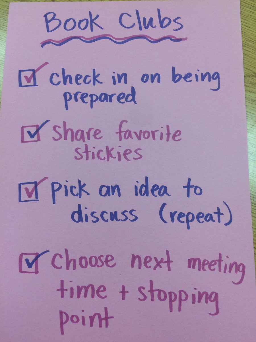 DaisyBokus's tweet photo. 6th grade book clubs @VirginiaRunES are getting stronger and stronger #VRESReads https://t.co/Kd3Wf9RXzi