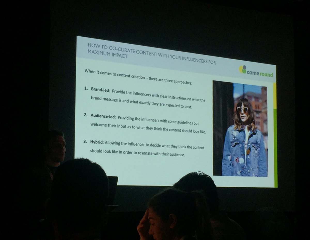 RachelJ_speaks's tweet photo. Thank you @ComeRound for a super insightful #InfluencerMarketing workshop! #MWL2017 @MWL2017 https://t.co/j5bvXEAtxU
