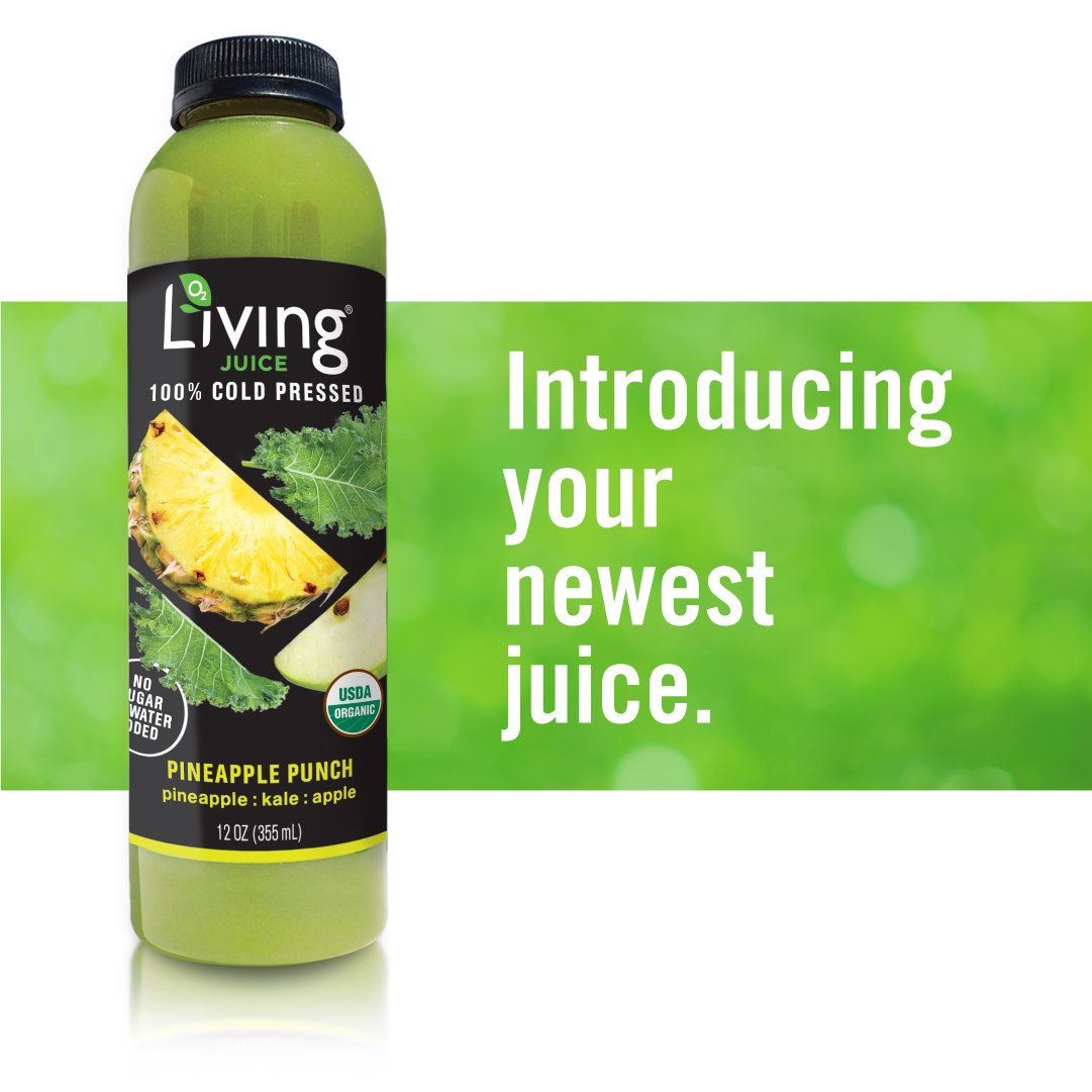 _LivingJuice's tweet photo. Customers are raving about our newest juice, Pineapple Punch. Have you tried it yet? #100percent #neverwatereddown https://t.co/yBjitgyUDn
