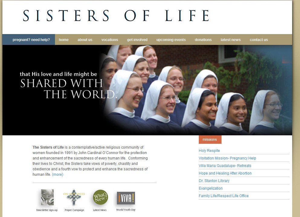 SMCMinistry's tweet photo. Join us in Brennan Hall room 101 from 12:30-2p.m. for #CatholicWomensDiscussionGroup with the #SistersofLife.  All women welcome. https://t.co/pu4GOwSky8