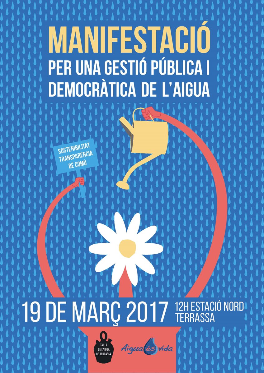 aiguaesvida's tweet photo. Més de 80 orgs ecologistes, veïnals, sindicals, culturals i polítiques donen suport #onadaTerrassa. Sisplau difoneu, https://t.co/Ey9VwT0KDG https://t.co/B31HzIYCae