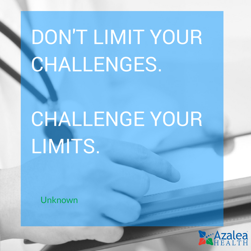AzaleaHealth's tweet photo. How will you "#challenge your limits today? #BeInnovative #azaleahealth
https://t.co/vMUqIBvKk9 https://t.co/VwW1VKABSe