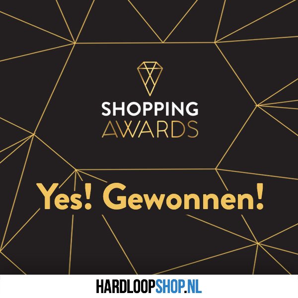 Hardloopshop's tweet image. YES YES YES! We zijn de trotse winnaar van de @Shoppingaward XS Sportswear 2017! 🏆 Iedereen bedankt voor het stemmen. #shopping2017