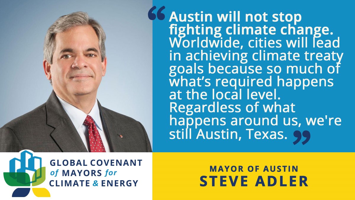MayorAdler's tweet image. Today, I'm proud to stand w/ @MikeBloomberg, @Anne_Hidalgo + @CompactofMayors to show how city leadership will achieve the #ParisAgreement.