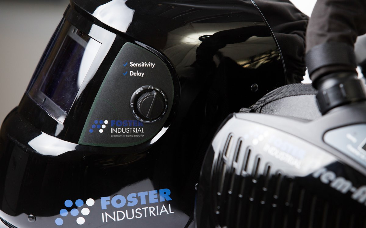 Introducing the new Foster own brand Prem-Air &amp; Grind-Plus auto darkening Welding helmets bit.ly/2mptZnH