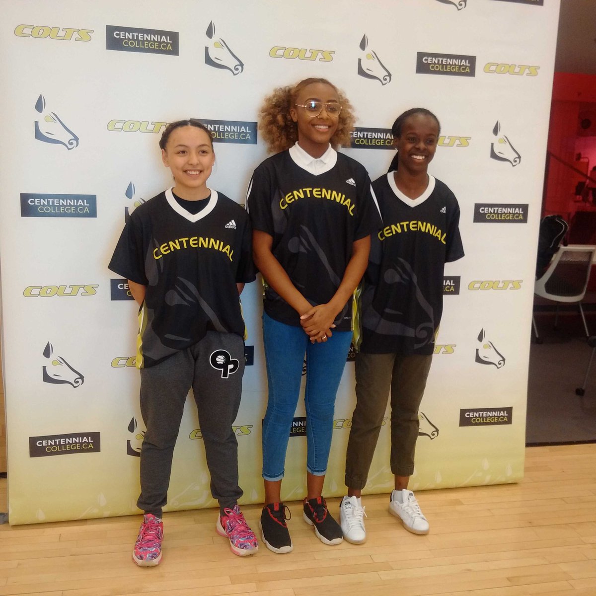 dbrioux's tweet photo. Welcome to @centennialedu @centennialcoltswbb family, Meagan Manola, Antonia Parker and Mariam Konate #ccoltsfam https://t.co/0OLpdtKXcC