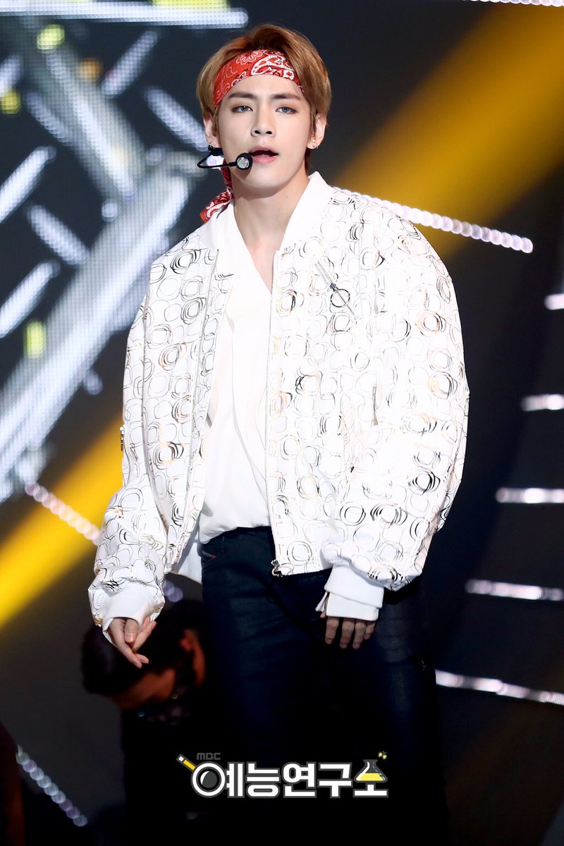 BTS National on Twitter: "170225 BTS V at Show! Music Core 'Not Today ...