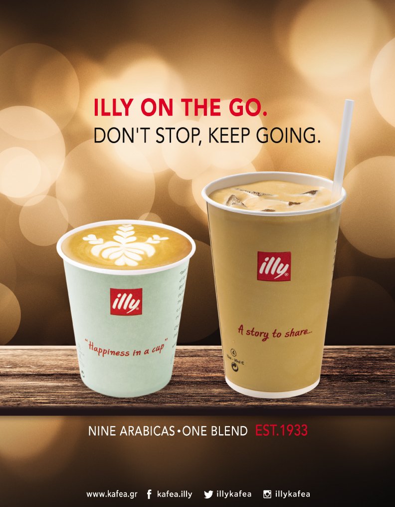 illykafea's tweet photo. illy on the go. Choose the color of your dreams! #LIVEHAPPilly #kafea #takeaway #greece https://t.co/ezOjRvvTgL