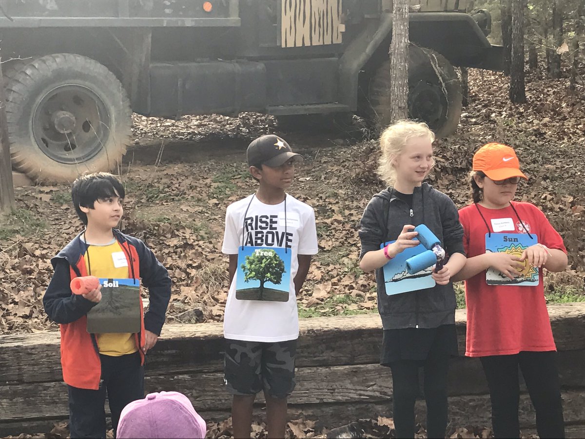 Learning the Carbon Dioxide Oxygen Cycle! #teampinkcisd #skyranch2017