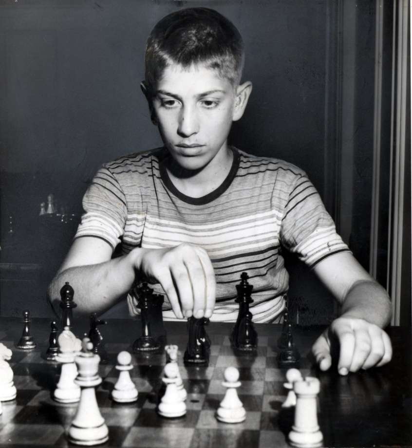 Happy Birthday to Bobby Fischer who grew up near Union and Franklin streets in Brooklyn.  