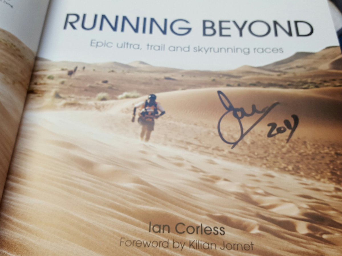 BjornvdBerg's tweet photo. @Talkultra #WOW #RUNNINGBEYOND What a great #book beyond #pictures #motivation @MudSweatTrails thanks for sending it and the personal note;) https://t.co/5RPTDCkIMI