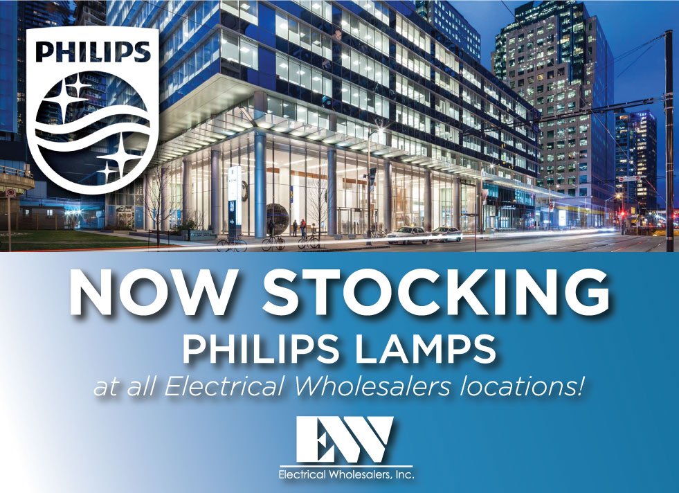 EW is now stocking the @PhilipsLighting lamp line at all locations! Find an upcoming Philips Counter Day near you: ew-ne.com/events/