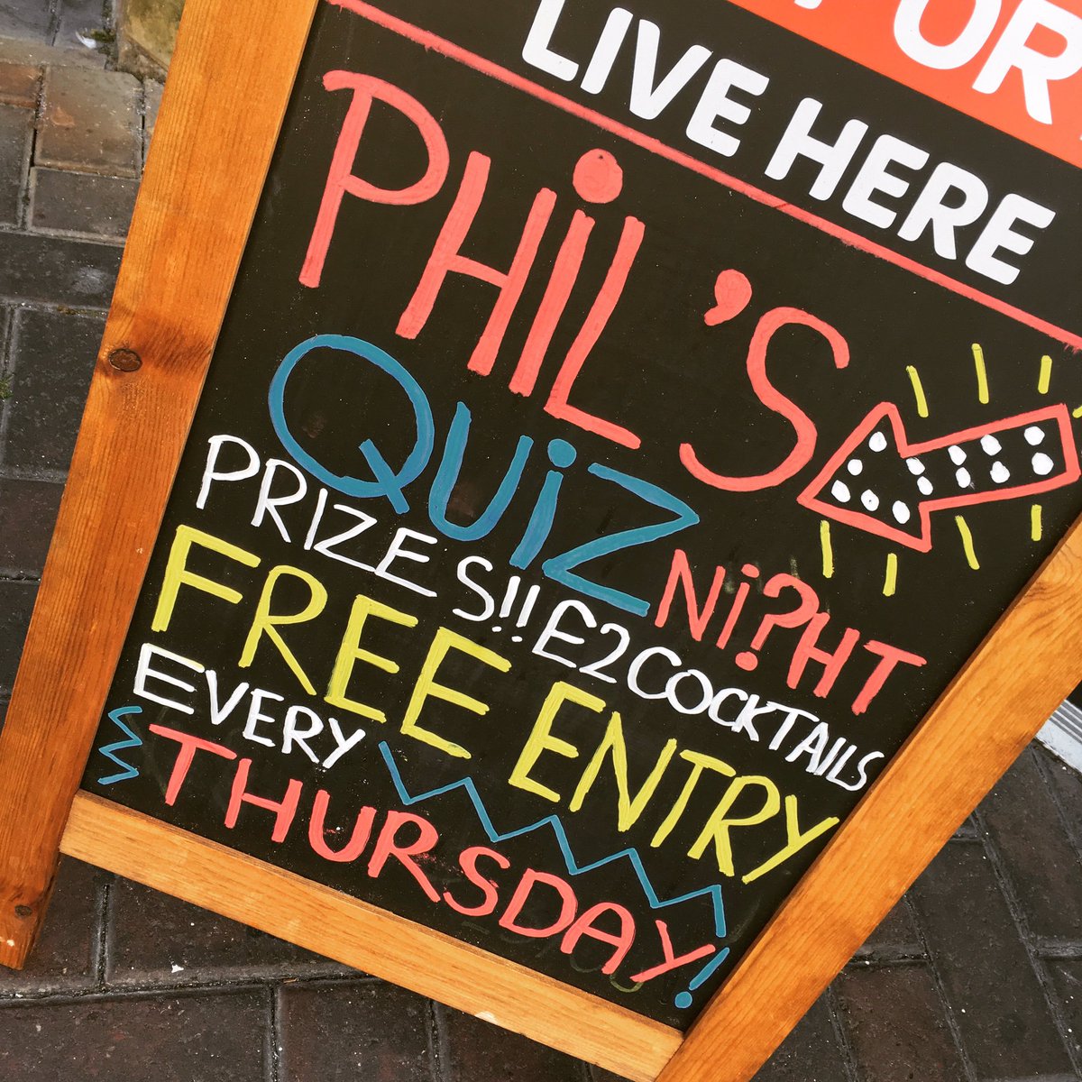 FontBarLPool's tweet photo. Phil's Quiz tonight! He's slaying it from 7:30pm sharp! Crate of Cobra 4 winners! Come party in the sun! #liverpool #quiznight #studentbar https://t.co/2t3F0m1zA7