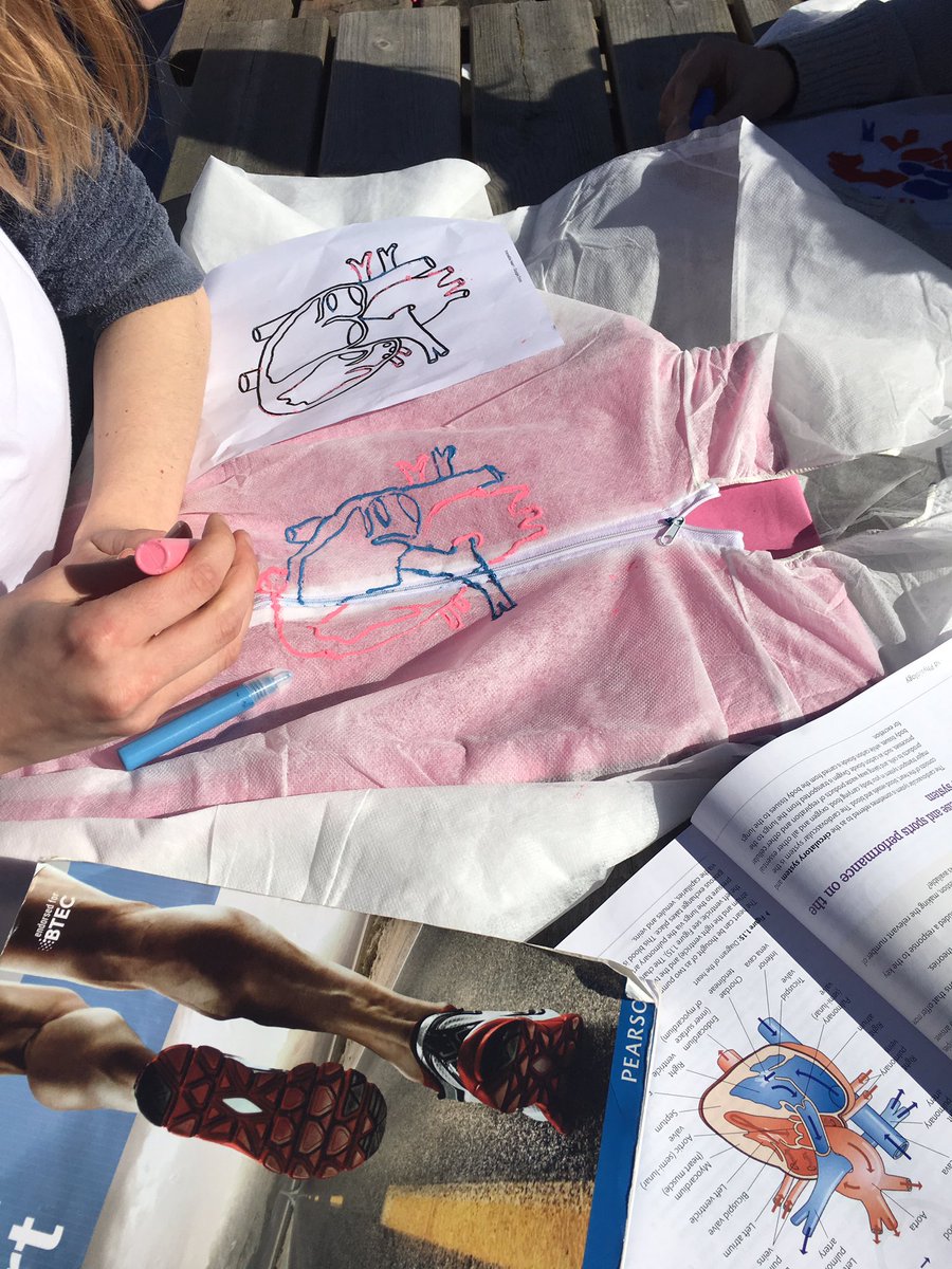 BiddenhamBTEC's tweet photo. Great A&amp;P Y12 lesson designing revision boiler suits! #hardworkandfun https://t.co/u2UTqHUfpT