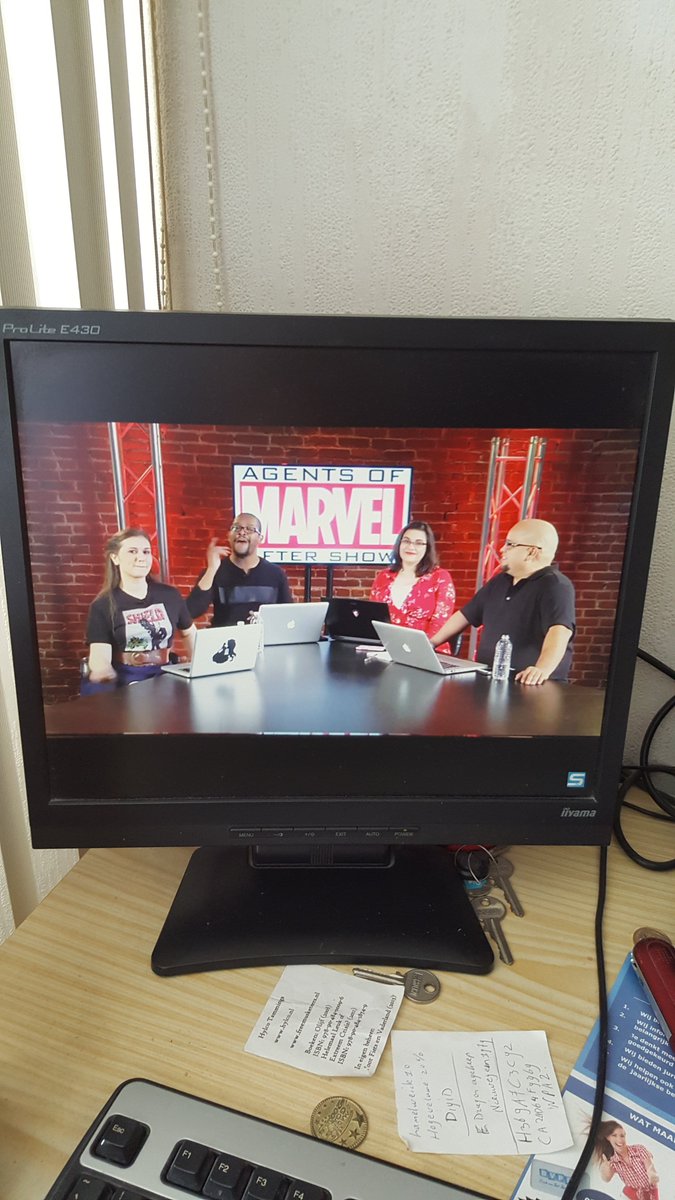 brongers457's tweet photo. Just watched #AgentsofMarvel, with the gorgeous @Madi2theMax, the awesome @clementbryant AND the wonderful and beautiful @myrcellasear! https://t.co/pxRO6DWc60