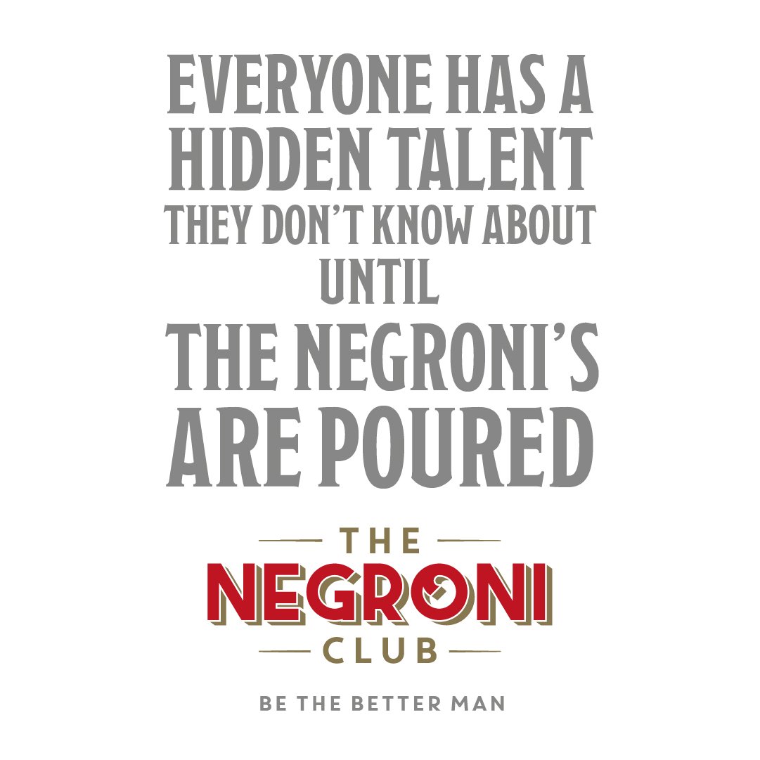 CKDXB's tweet photo. Word! #BeTheBetterMan #TheNegroniClub #CocktailKitchen https://t.co/BlwUYPjuQT