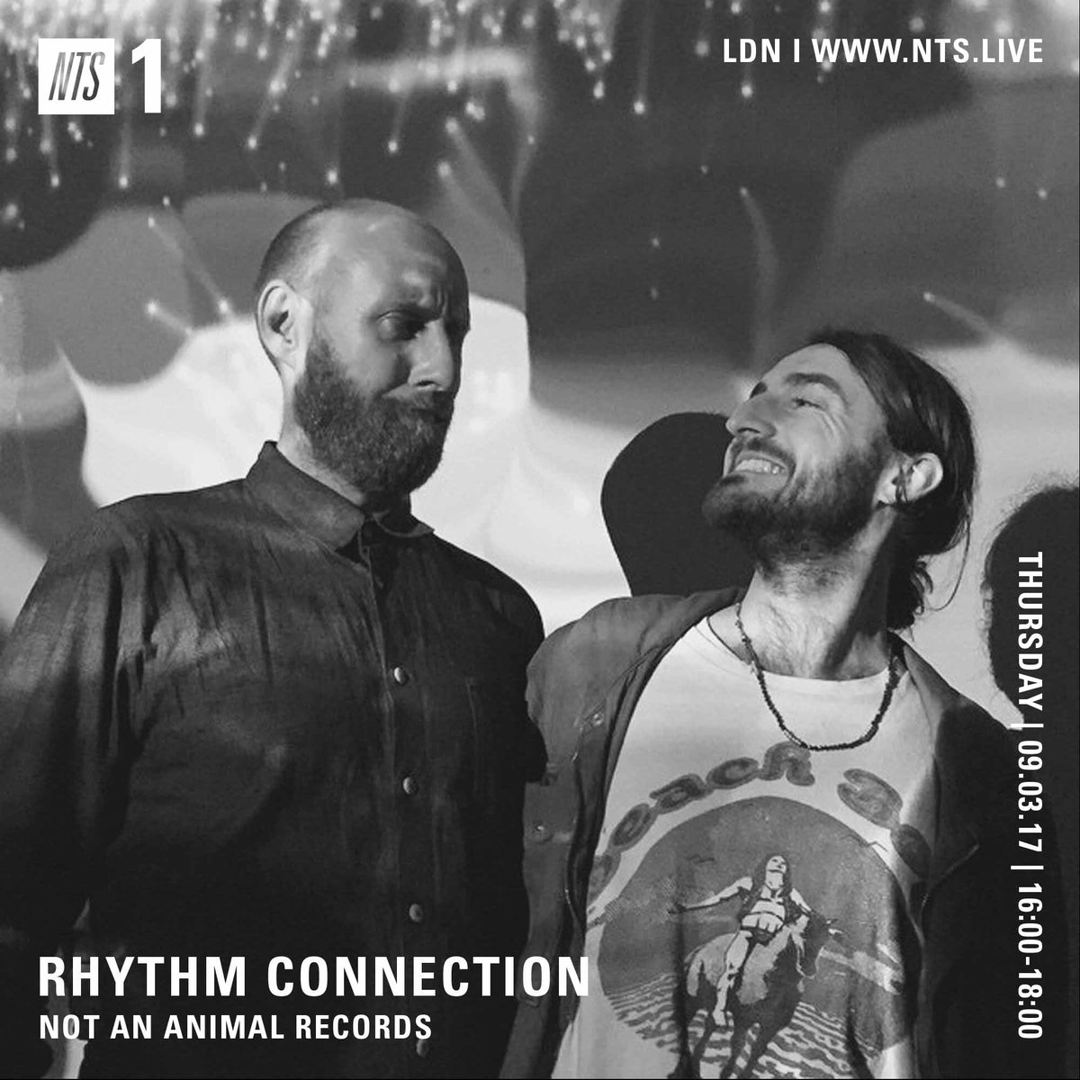 NTS Radio (@ntslive) on Twitter photo Live for the next couple hrs w/ <a href="/RhythmConnected/">Rhythm Connection</a>, joined by Not Animal Records: nts.live/1 Live for the next couple hrs w/ <a href="/RhythmConnected/">Rhythm Connection</a>, joined by Not Animal Records: nts.live/1